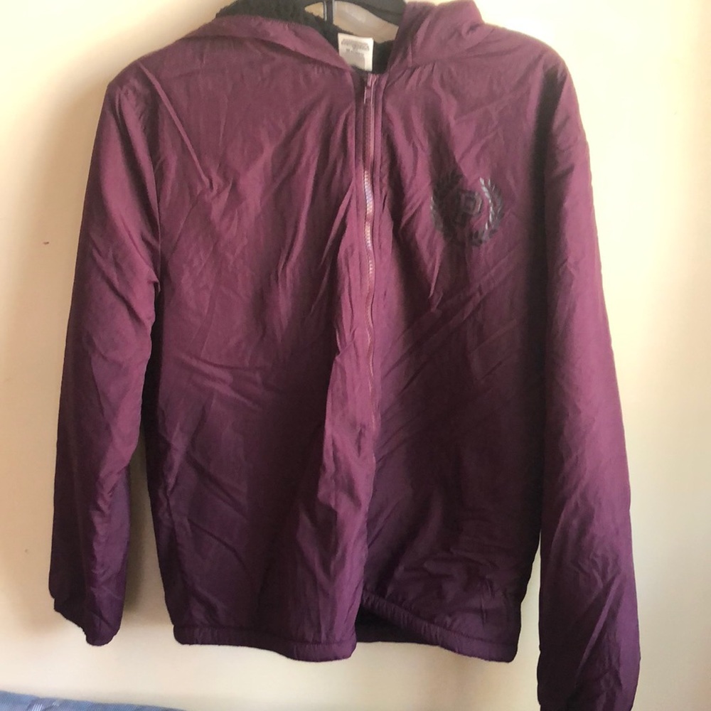 PINK sherpa bomber jacket